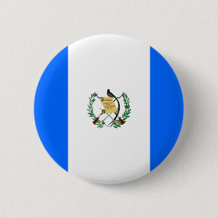 Bóton Redondo 5.08cm Bandeira de Guatemala