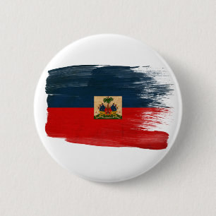 Bóton Redondo 5.08cm Bandeira de Haiti