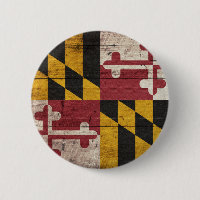 Bandeira de madeira velha de Maryland
