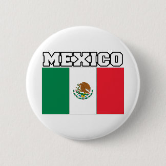 Bóton Redondo 5.08cm Bandeira de México