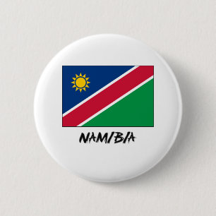 Bóton Redondo 5.08cm Bandeira de Namíbia