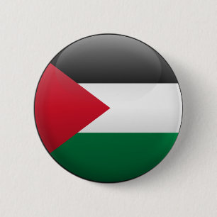 Bóton Redondo 5.08cm Bandeira de Palestina