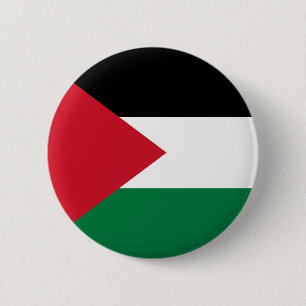 Bóton Redondo 5.08cm Bandeira de Palestina