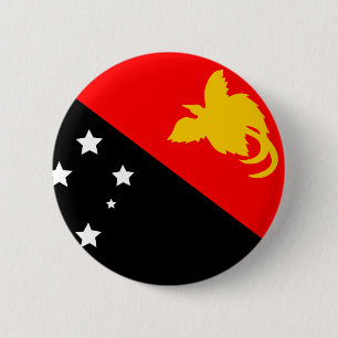 Bóton Redondo 5.08cm Bandeira de Papuá-Nova Guiné