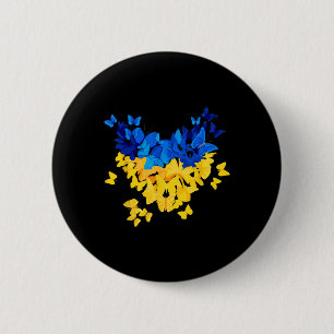 Bóton Redondo 5.08cm Bandeira de Presente da Ucrânia Ukraini Kiev Ucran