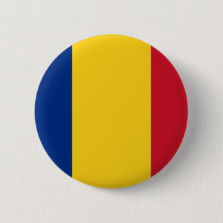 Bóton Redondo 5.08cm Bandeira de Romania, Romania
