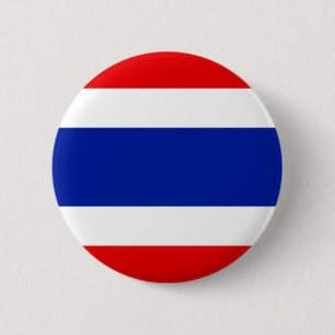 Bóton Redondo 5.08cm Bandeira de Tailândia