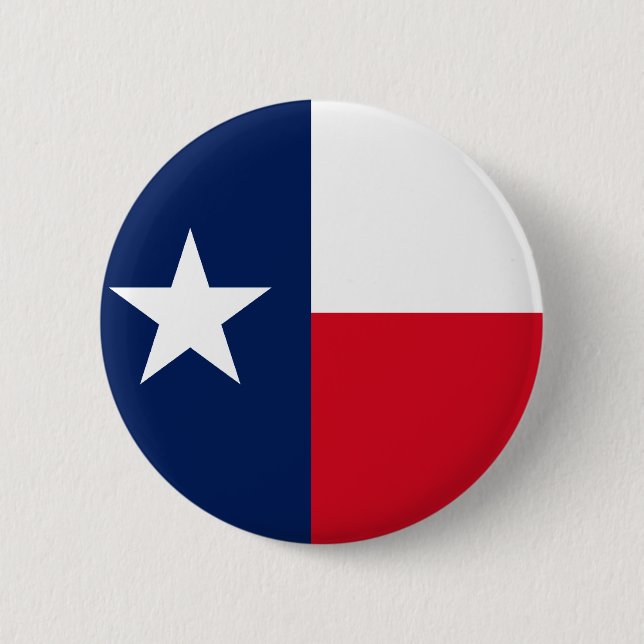BÓTON REDONDO 5.08CM BANDEIRA DE TEXAS (Frente)