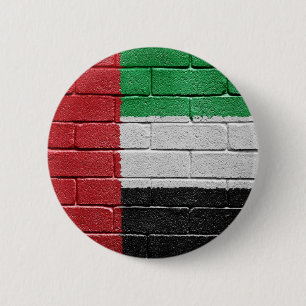 Bóton Redondo 5.08cm Bandeira de United Arab Emirates