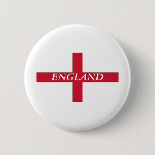 Bóton Redondo 5.08cm Bandeira do botão de Inglaterra