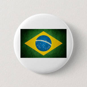 Bóton Redondo 5.08cm bandeira do brasil