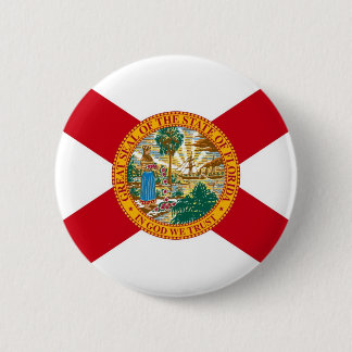 Bóton Redondo 5.08cm Bandeira do estado de Florida