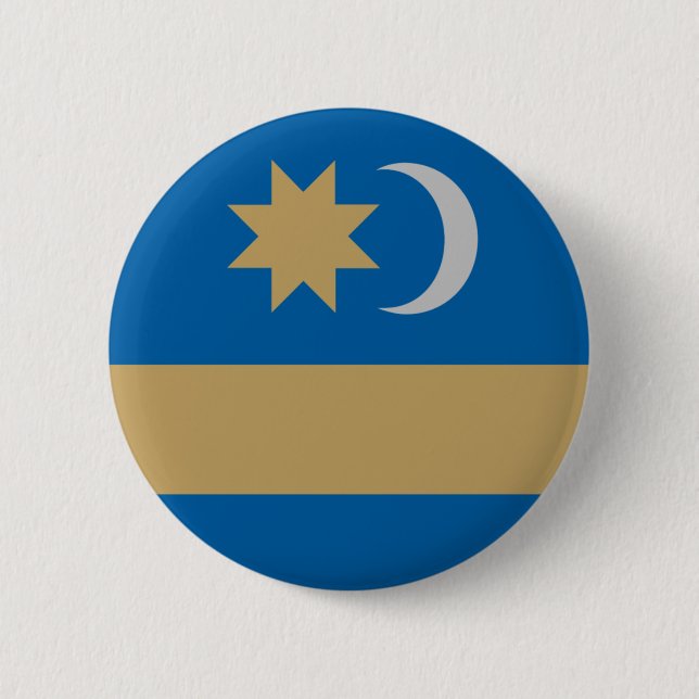 Bóton Redondo 5.08cm Bandeira do Land Székely (Frente)