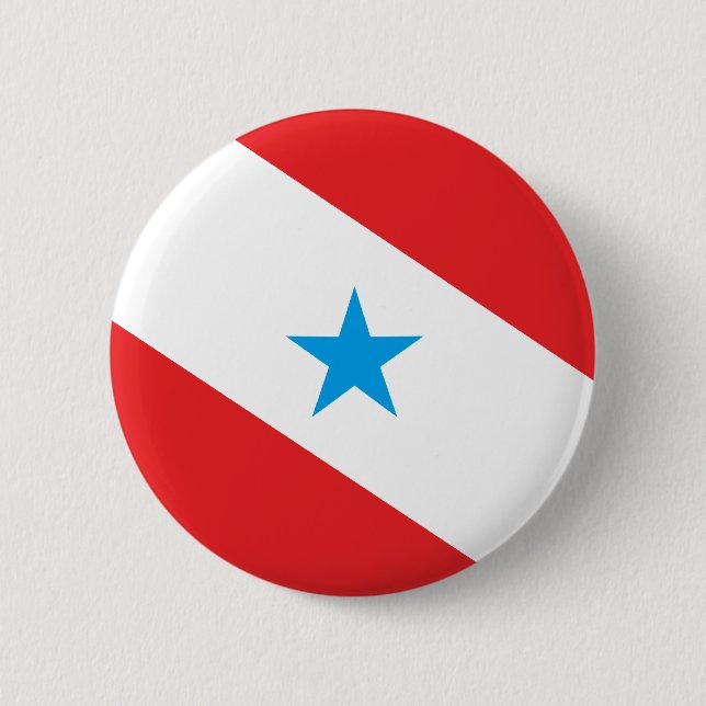 Bóton Redondo 5.08cm Bandeira do Pará Brasil (Frente)