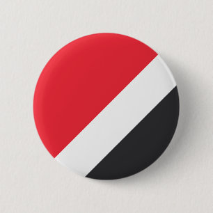 Bóton Redondo 5.08cm Bandeira do Principado de Sealand