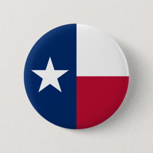 Bóton Redondo 5.08cm Bandeira do Texas
