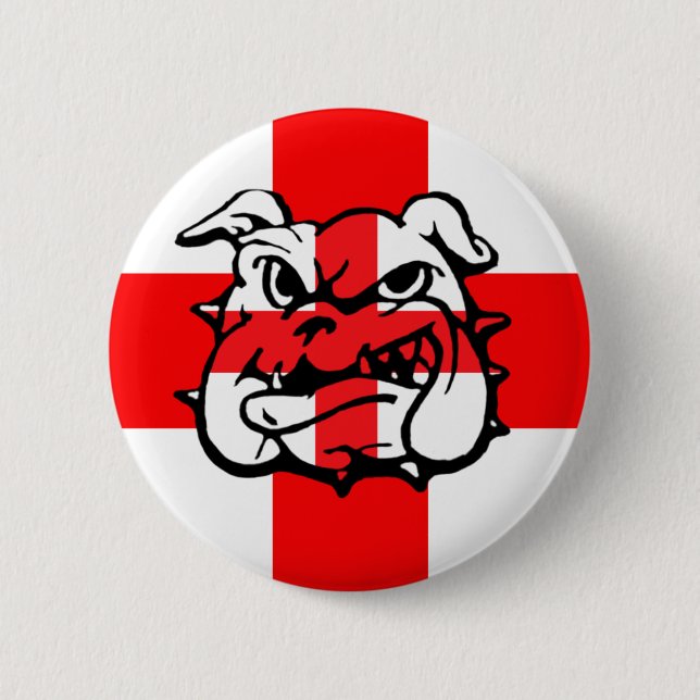 Bóton Redondo 5.08cm Bandeira inglesa (Frente)