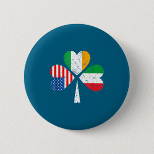 Bóton Redondo 5.08cm Bandeira Irlandesa Italiana Americana Irlanda Itál