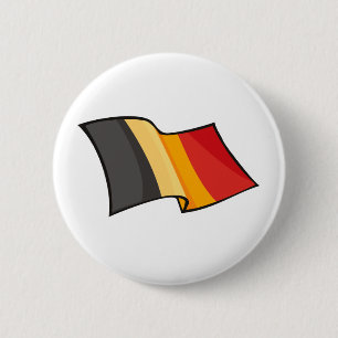 Bóton Redondo 5.08cm Bandeira legal de Bélgica