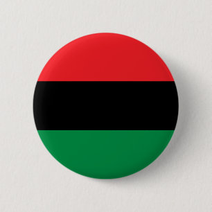 Bóton Redondo 5.08cm bandeira pan-africana, história negra afro-america