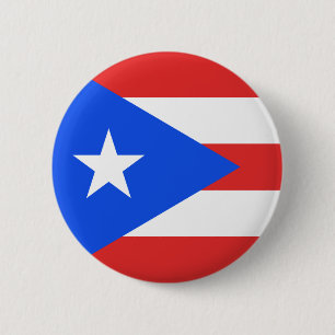 Bóton Redondo 5.08cm Bandeira Porto Rico