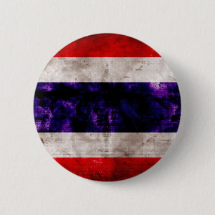 Bóton Redondo 5.08cm Bandeira resistida de Tailândia