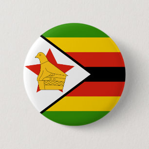 Bóton Redondo 5.08cm bandeira zimbabwe