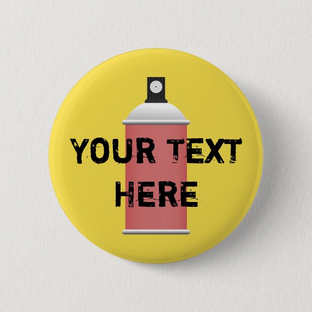 Bóton Redondo 5.08cm Bandeja de pulverização (Frente)