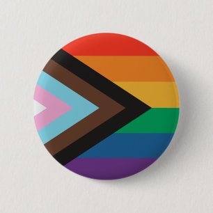 Bóton Redondo 5.08cm Bandeja gay lgbt arco-íris