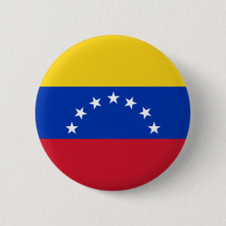 Bóton Redondo 5.08cm Bandera de Venezuela, 7 Estrellas