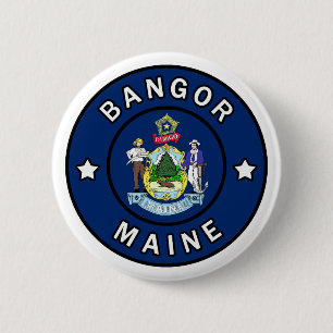 Bóton Redondo 5.08cm Bangor Maine