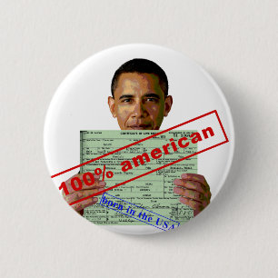 Bóton Redondo 5.08cm Barack Obama 2012