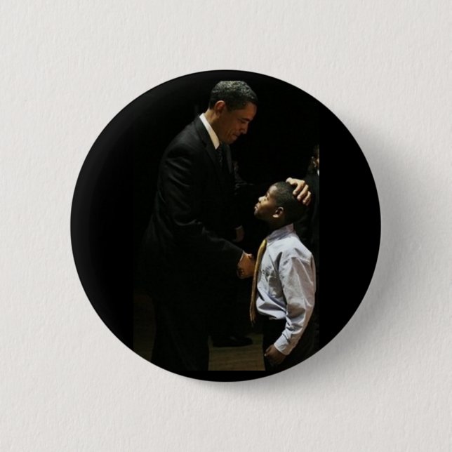 Bóton Redondo 5.08cm Barack que passa na tocha (Frente)