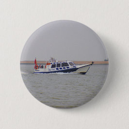 Bóton Redondo 5.08cm Barco de Segurança
