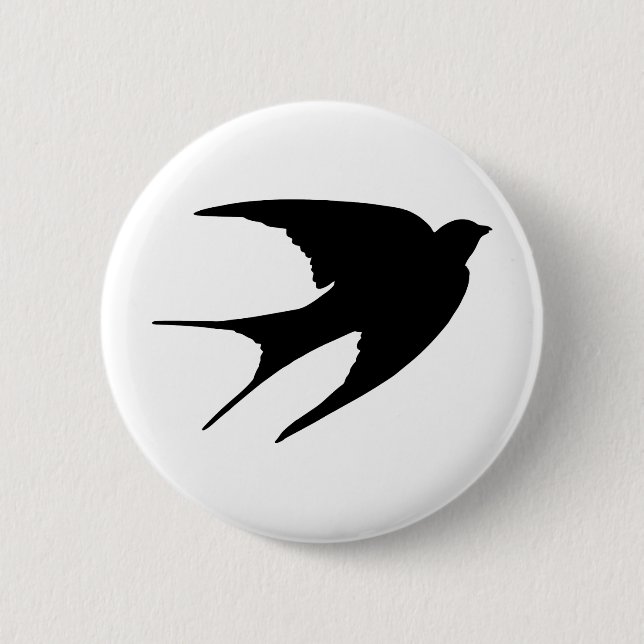 Bóton Redondo 5.08cm Barn Swallow (Frente)