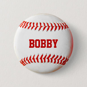 Bóton Redondo 5.08cm Basebol Personalizado