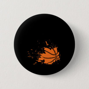 Bóton Redondo 5.08cm Basquete Para Amantes