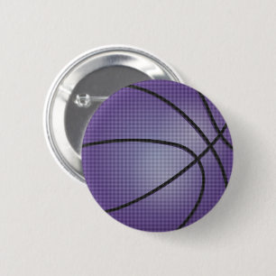 Bóton Redondo 5.08cm Basquete roxo