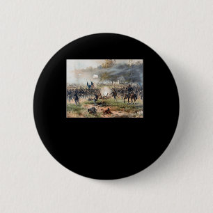 Bóton Redondo 5.08cm Batalha De Antietam - Guerra Civil