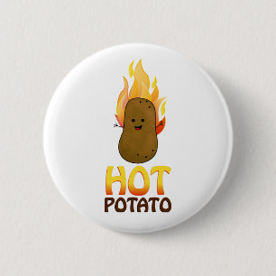 Bóton Redondo 5.08cm Batata Quente