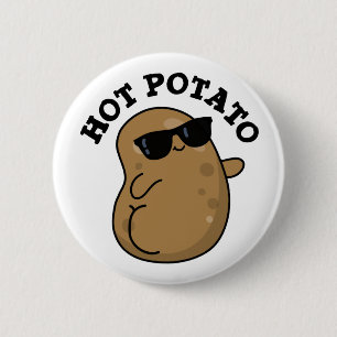 Bóton Redondo 5.08cm Batata Quente - Batata - Pedra