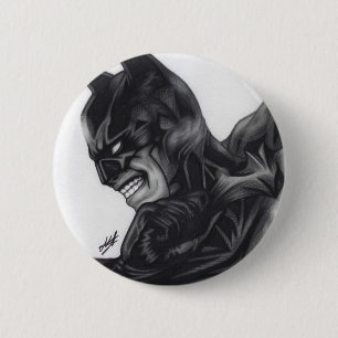 Bóton Redondo 5.08cm Batman ~ Bruce Wayne