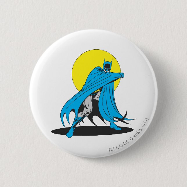 Bóton Redondo 5.08cm Batman se Protege (Frente)