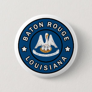Bóton Redondo 5.08cm Baton Rouge Louisiana