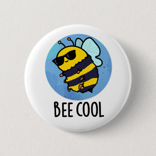 Bóton Redondo 5.08cm Bee Legal Insett Bee Pun