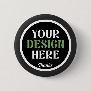 Bóton Redondo 5.08cm beijo personalizado, exclusivo, elegante e minimal