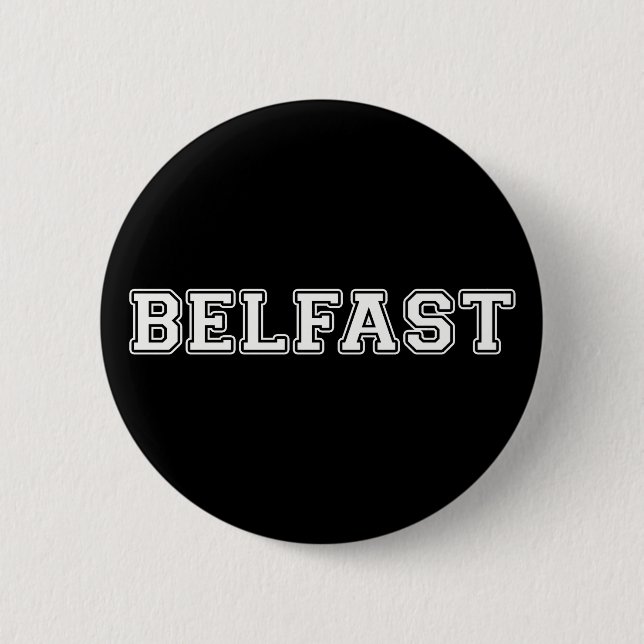 Bóton Redondo 5.08cm Belfast (Frente)