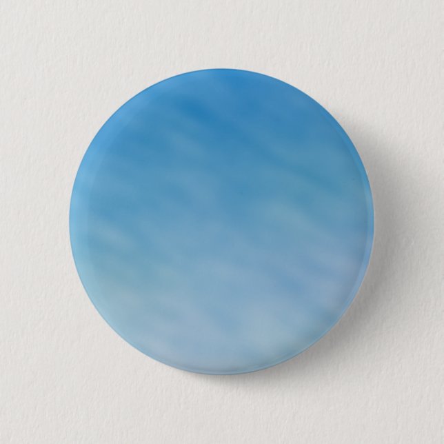 Bóton Redondo 5.08cm Belo céu azul macio com nuvens sonhadoras (Frente)