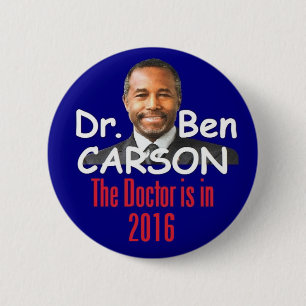 Bóton Redondo 5.08cm Ben CARSON 2016