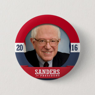BÓTON REDONDO 5.08CM BERNIE SANDERS 2016
